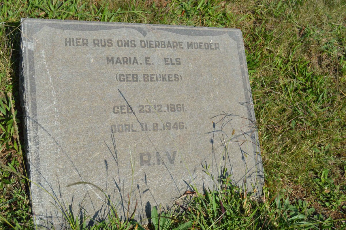 ELS Maria E. nee BEUKES 1861-1946