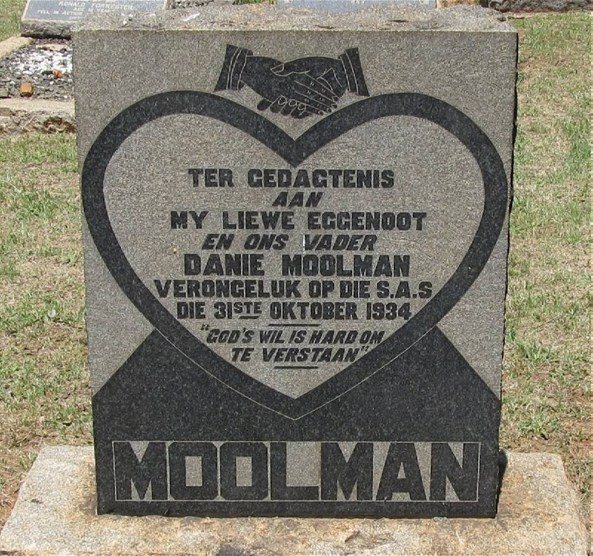 MOOLMAN Danie -1934