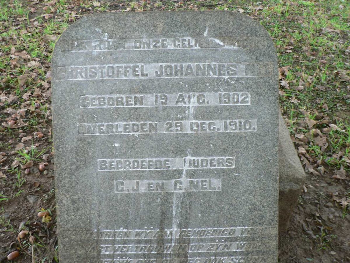 NEL Christoffel Johannes 1902-1910