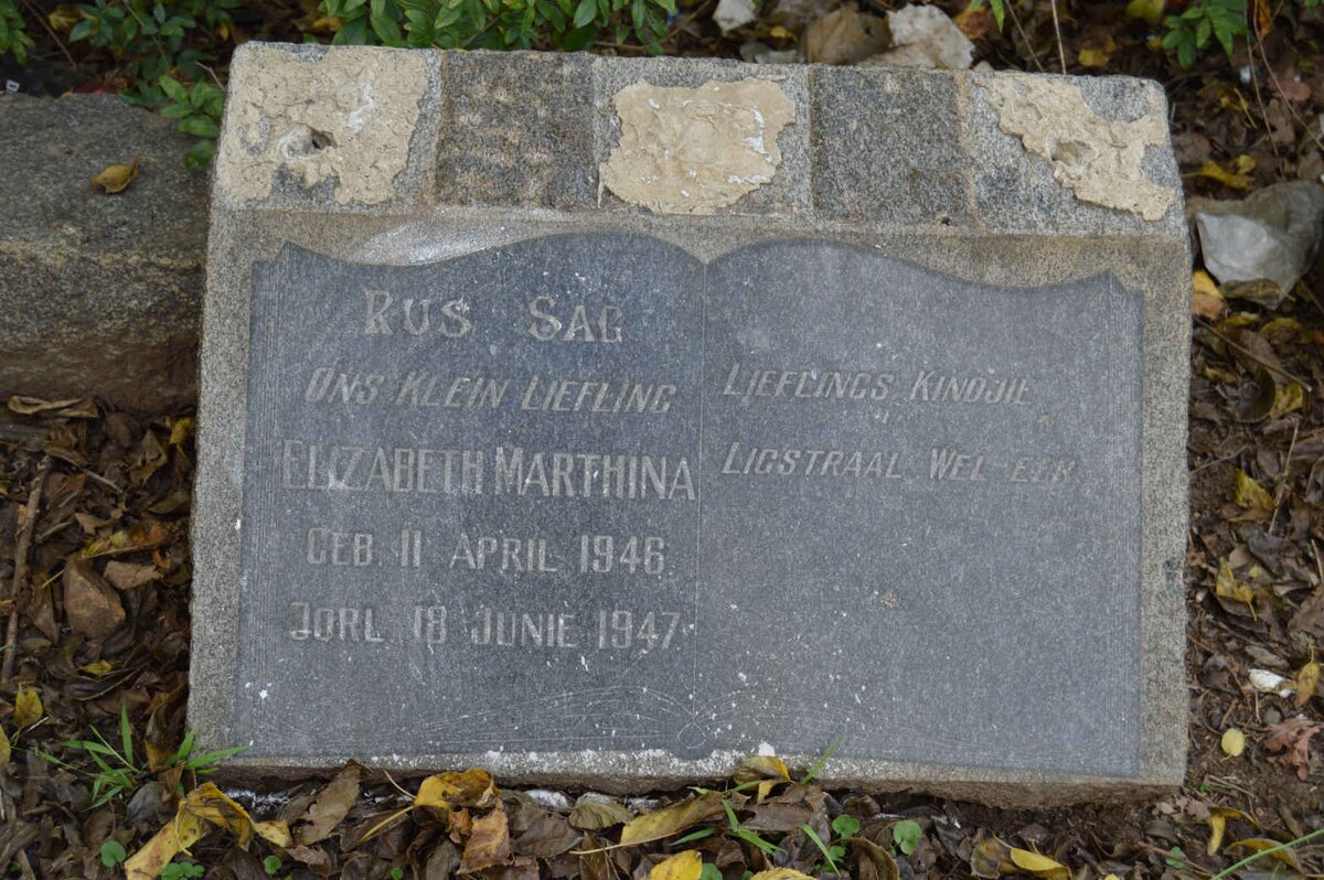 PRETORIUS Elizabeth Marthina 1946-1947