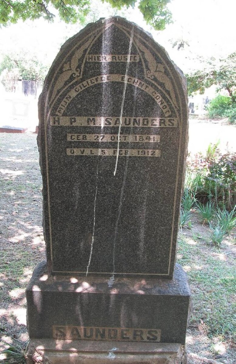 SAUNDERS H.P.M. 1841-1912