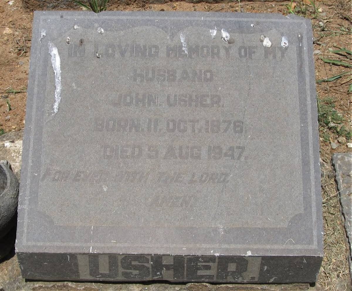 USHER John 1876-1947
