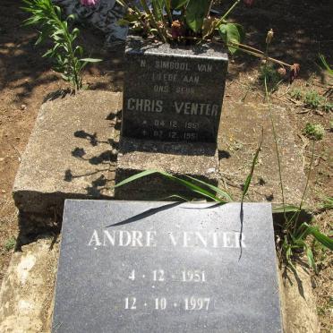 VENTER Chris 1951-1951 :: VENTER Andre 1951-1997