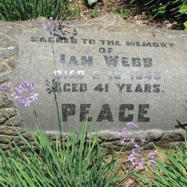 WEBB Ian -1946
