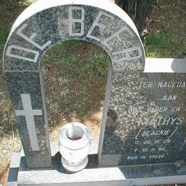 BEER Mathys, de 1929-1986