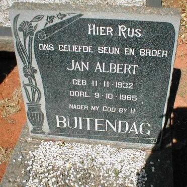 BUITENDAG Jan Albert 1932-1965