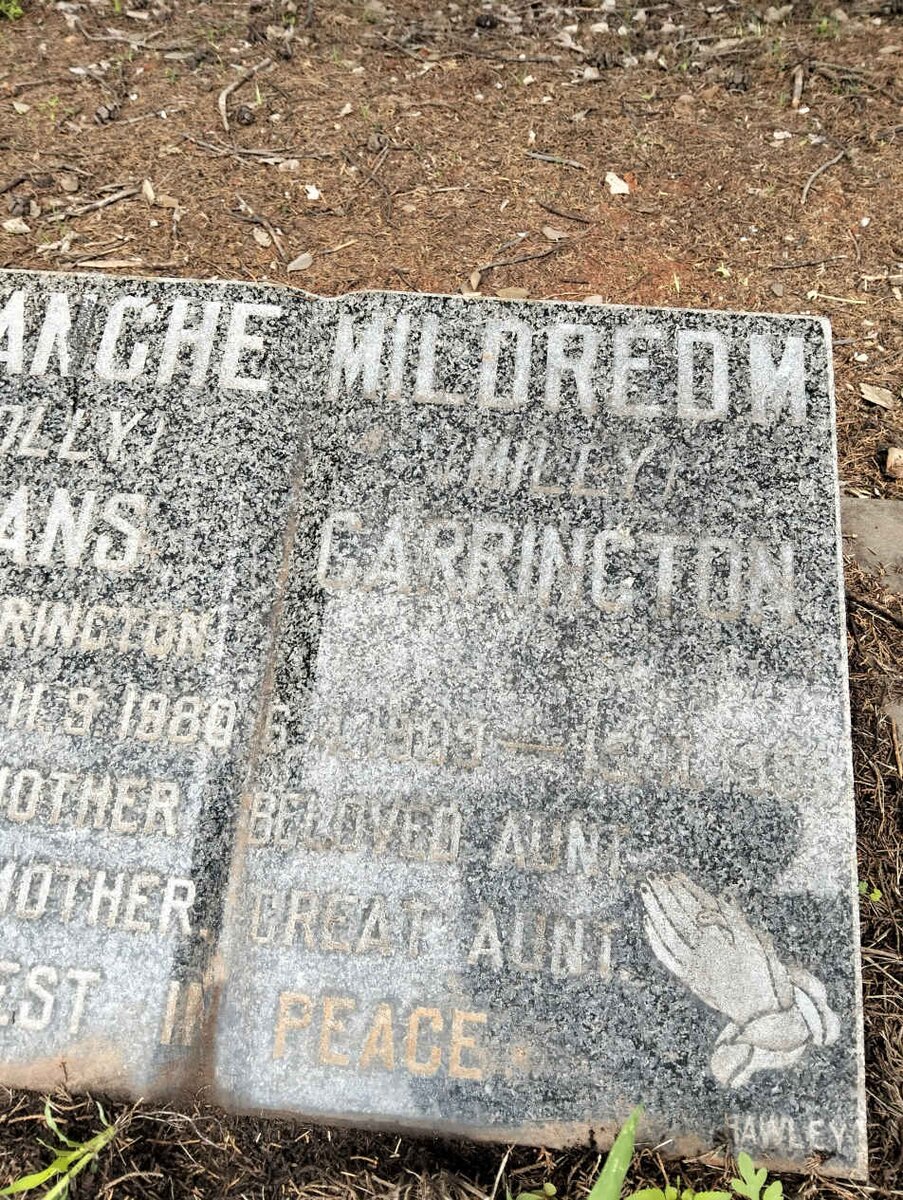 CARRINGTON Mildred M. 1909-1999