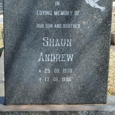 COOPER Shaun Andrew 1970-1996