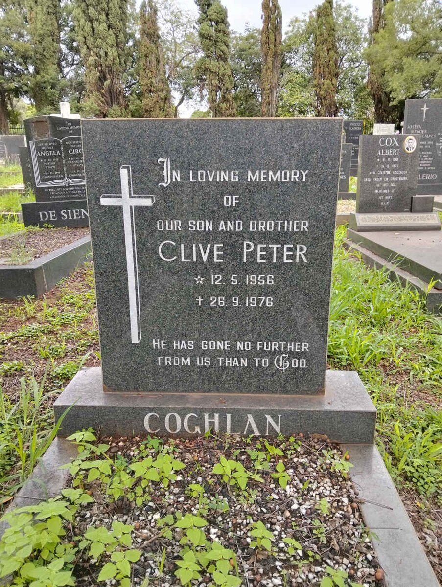 COGHLAN Clive Peter 1956-1978