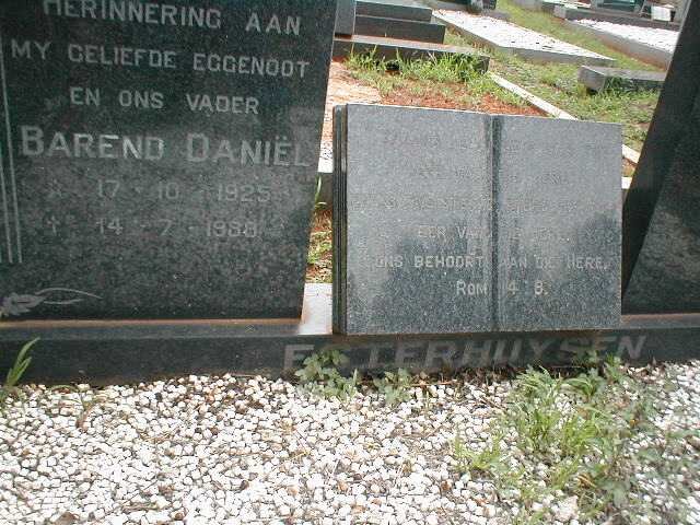 ESTERHUYSEN Barend Daniël 1925-1988