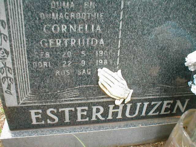 ESTERHUIZEN Cornelia Gertruida 1900-1983