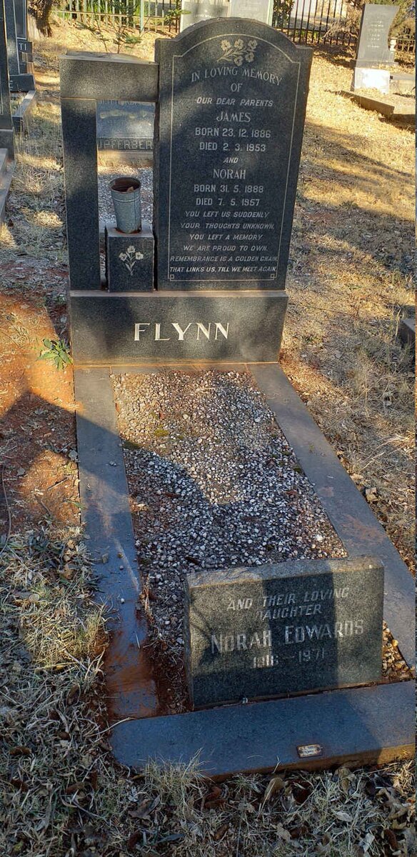 FLYNN James 1886-1953 & Norah 1888-1957 :: EDWARDS Norah 1916-1971 _1