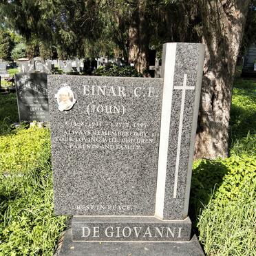 GIOVANNI Einar C E., de 1944-1995