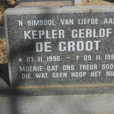 GROOT Kepler Gerlof, de 1995-1995