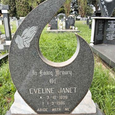HARRISON Eveline Janet 1898-1986