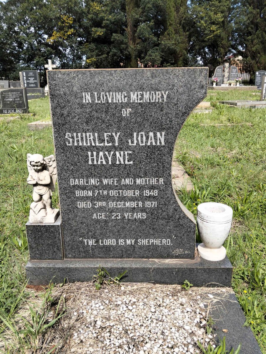HAYNE Shirley Joan 1948-1971