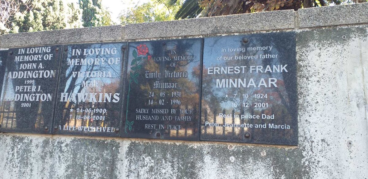 HAWKINS Victory May 1900-2001