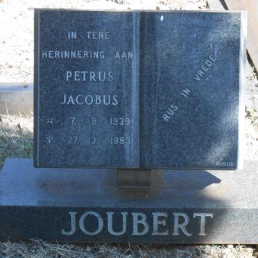 JOUBERT Petrus Jacobus 1939-1983