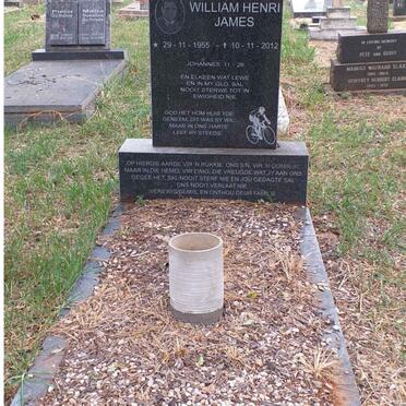 JAMES William Henri 1955-2012