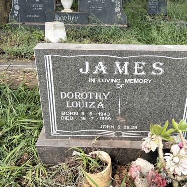 JAMES Dorothy Louiza 1943-1999