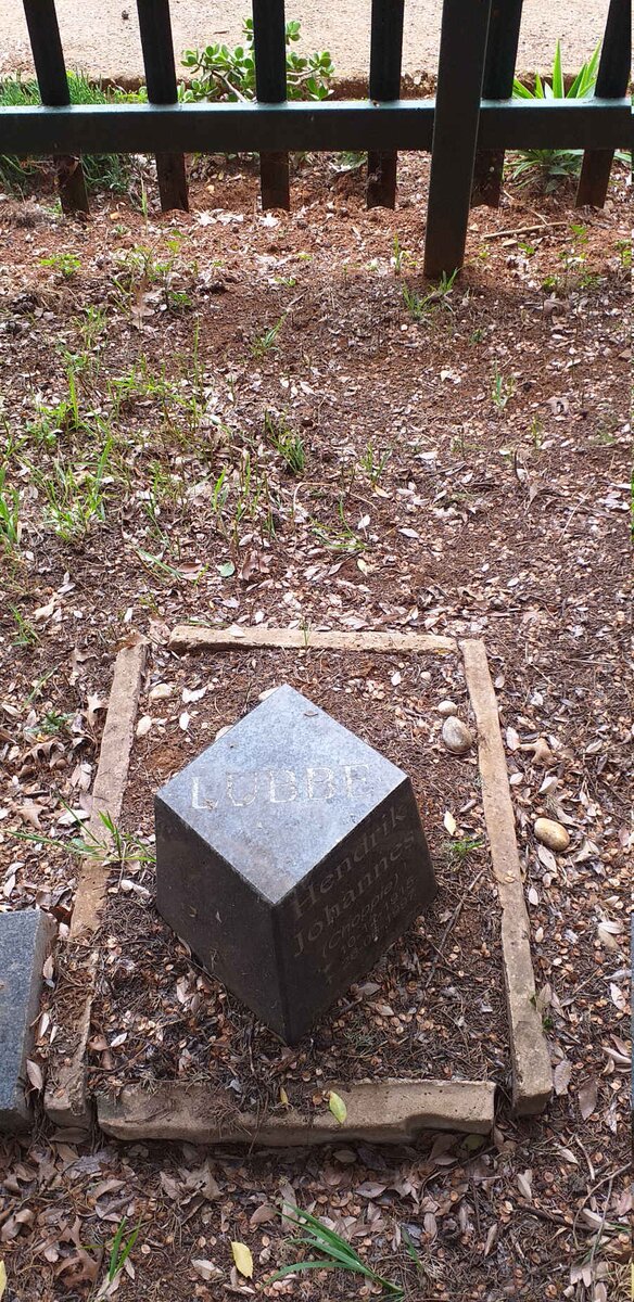 LUBBE Hendrik Johannes 1915-1997 _1