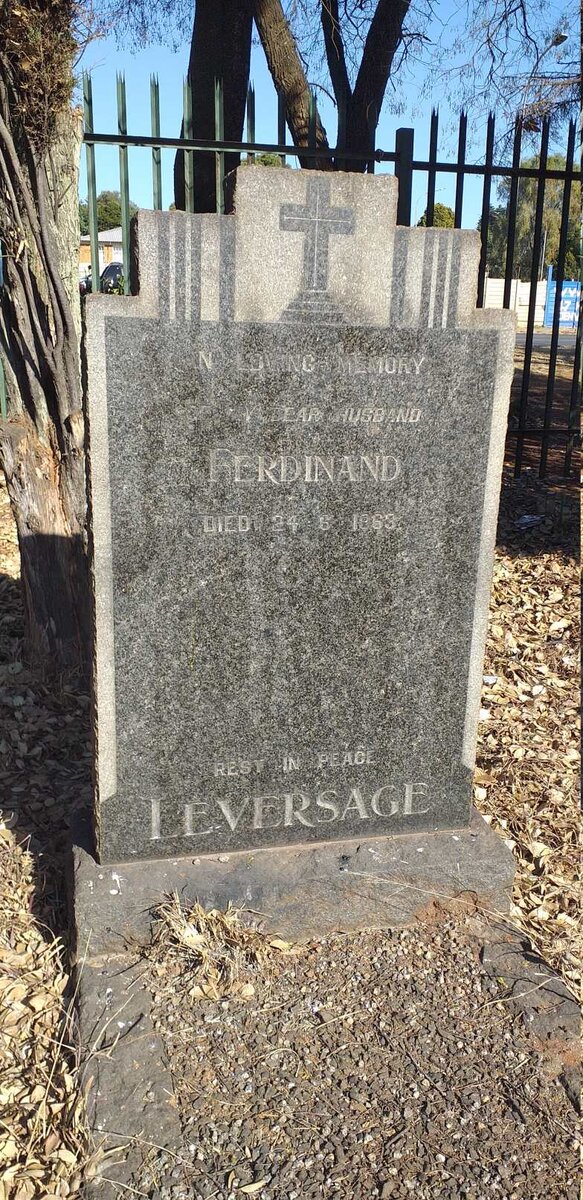 LEVERSAGE Ferdinand -1963