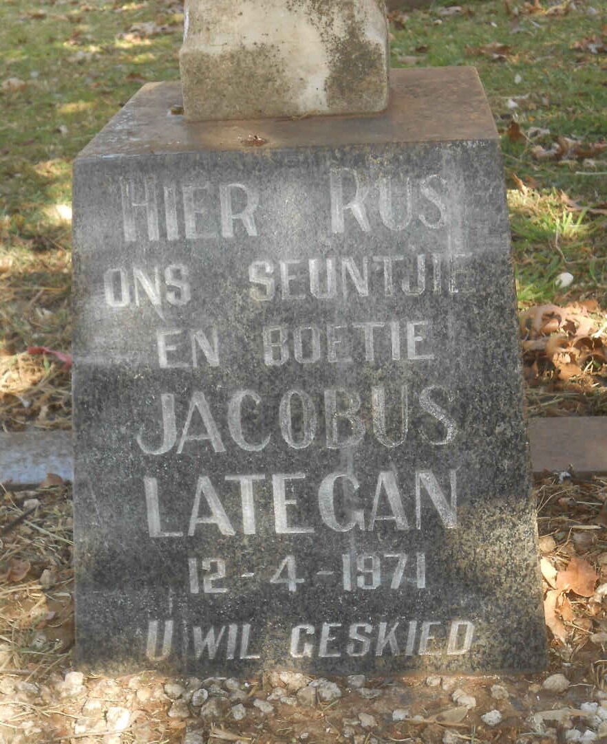 LATEGAN Jacobus -1971