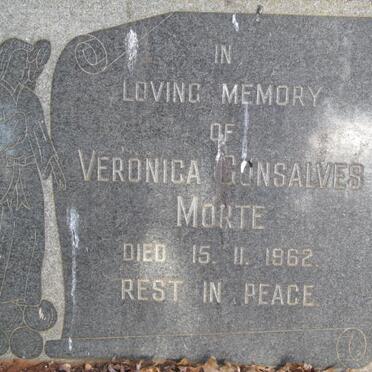 MORTE Veronica Gonsalves -1962