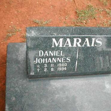 MARAIS Daniël Johannes 1940-1994