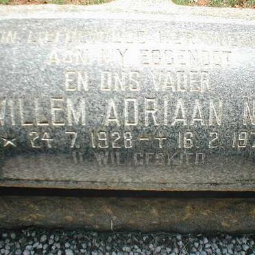 NEL Willem Adriaan 1928-1970