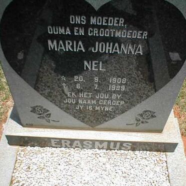 NEL Maria Johanna 1908-1989