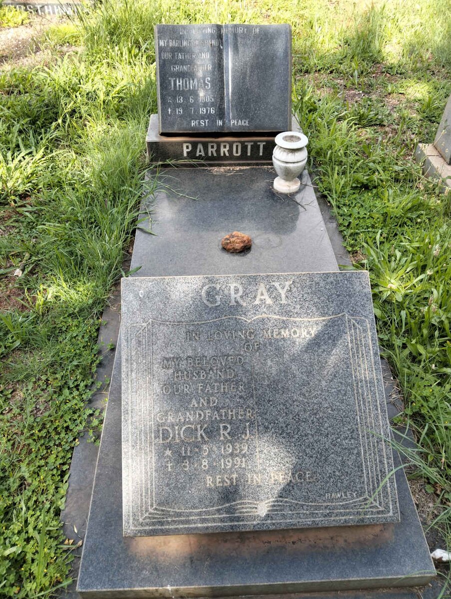 PARROTT Thomas 1905-1976 :: GRAY Dick R.J. 1939-1991 _1