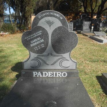 PADEIRO Gabriel Rodrigues 1938-1998