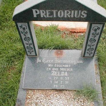 PRETORIUS Zelda 1959-1991