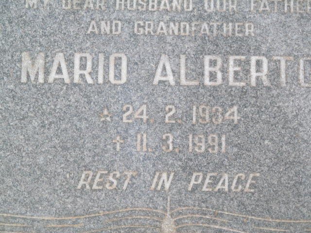 SOUZA Mario Alberto, de 1934-1991