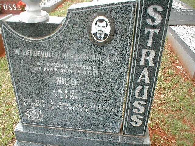 STRAUSS Nico 1957-1993