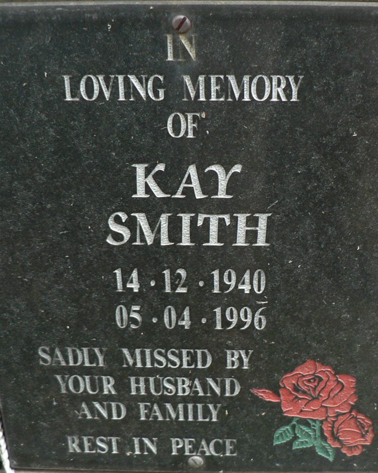 SMITH Kay 1940-1996