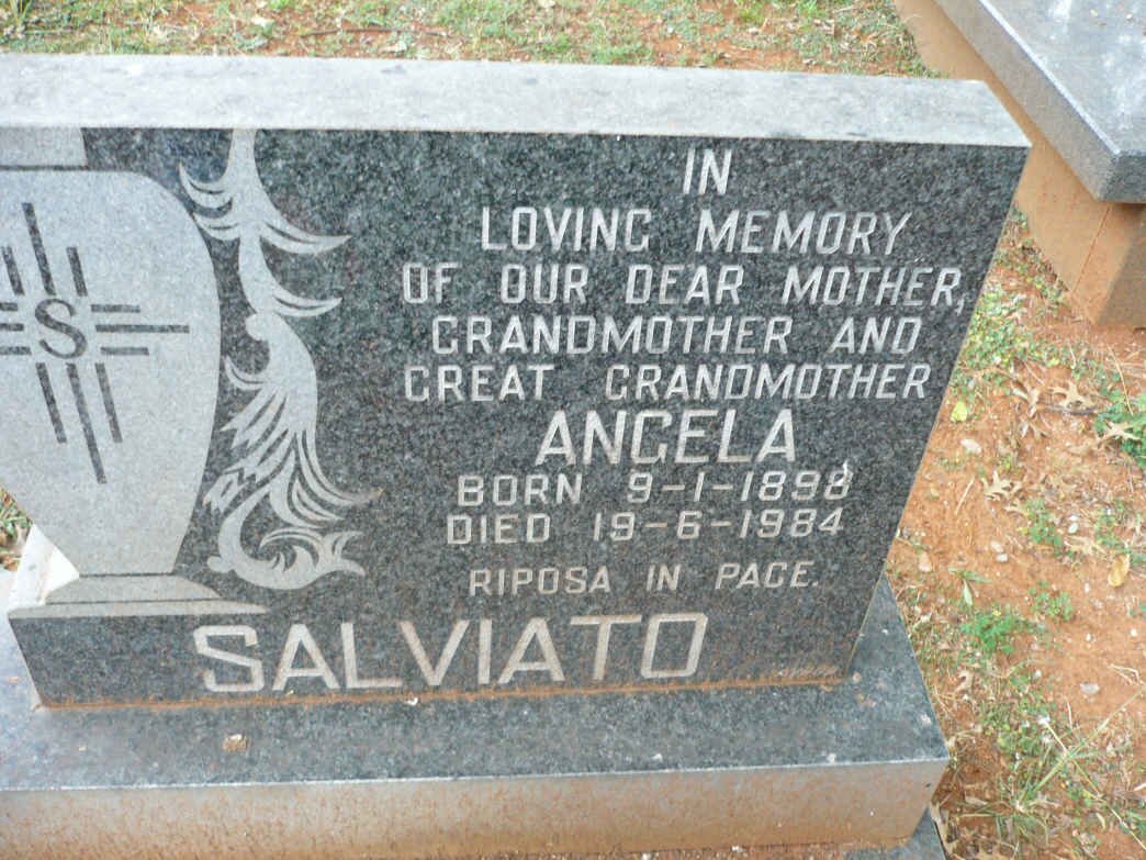 SALVIATO Angela 1898-1984