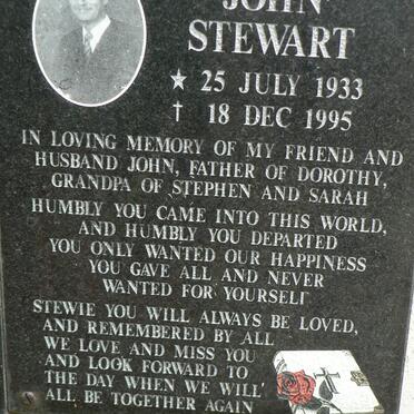 STEWART John 1933-1995