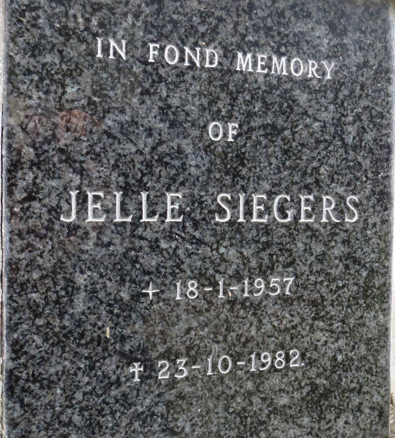SIEGERS Jelle 1957-1982