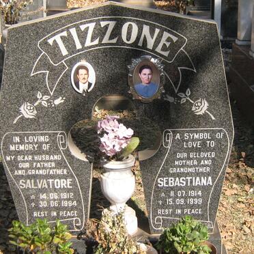 TIZZONE Salvatore 1912-1994 &amp; Sebastiana 1914-1999
