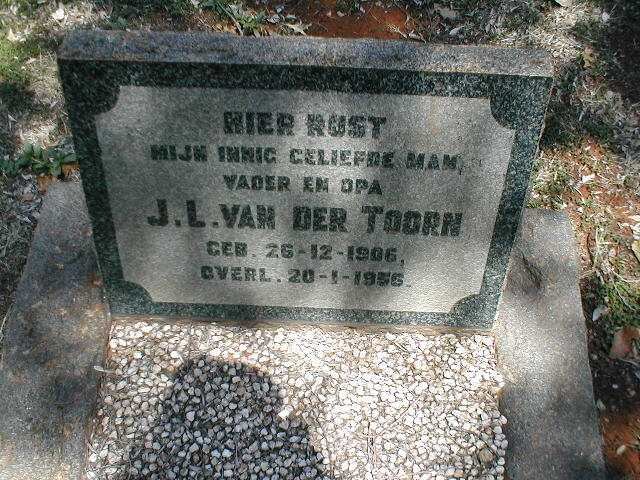 TOORN J.L., van der 1906-1956