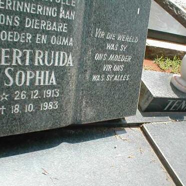 TENNER Willem Jacobus 1907-1979 &amp; Gertruida Sophia 1913-1983 _1