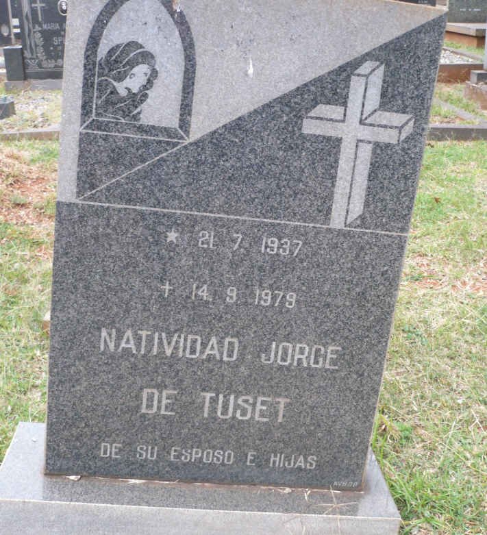 TUSET Jorge, de 1937-1979