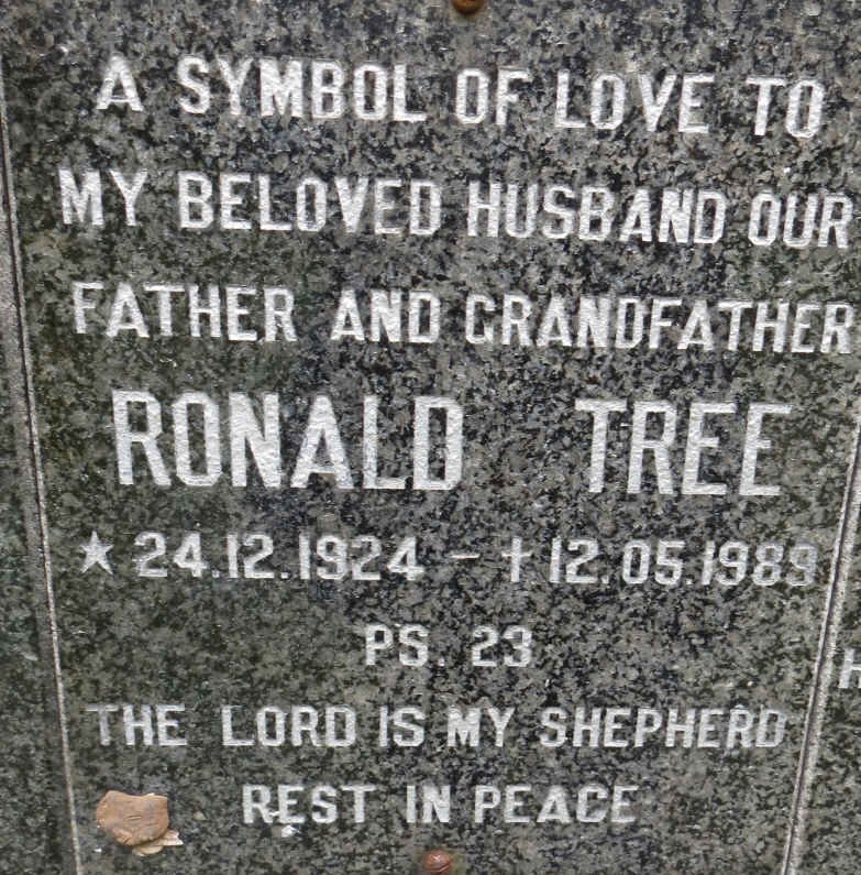 TREE Ronald 1924-1989