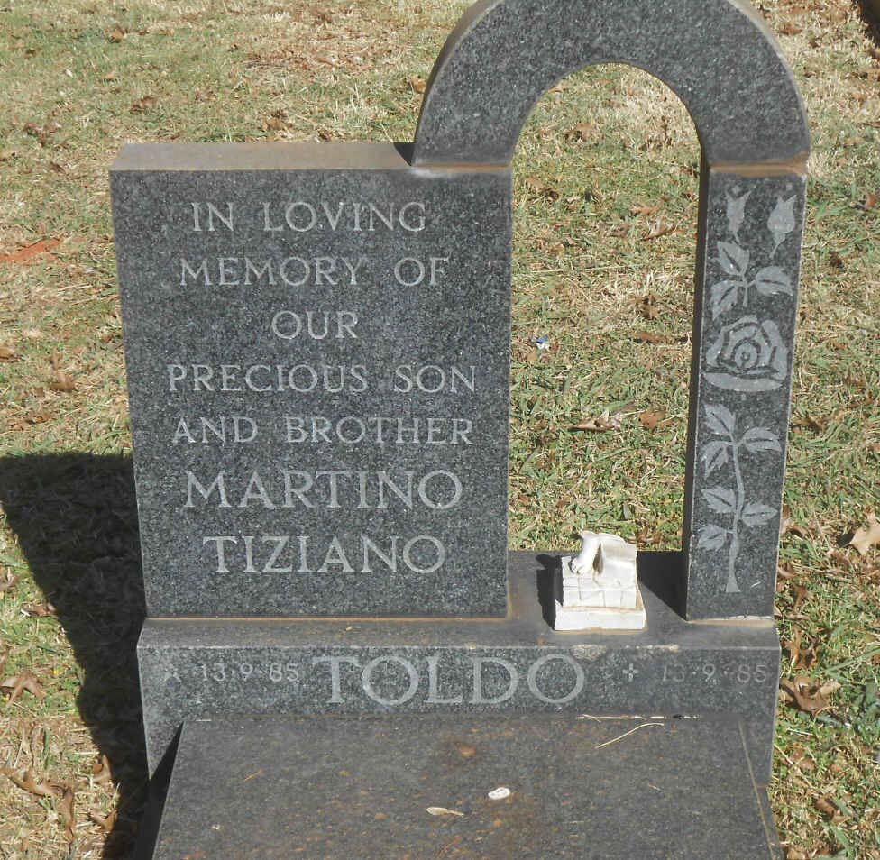 TOLDO Martino Tiziano 1985-1985