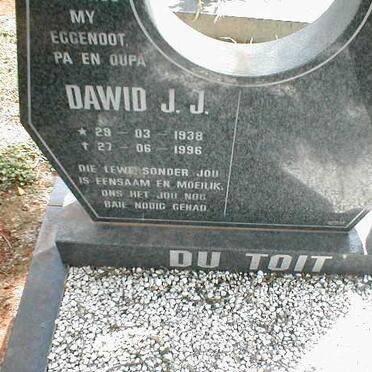 TOIT Dawid J.J., du 1938-1996