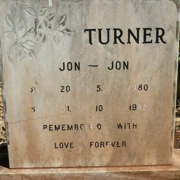 TURNER Jon-Jon 1980-1982
