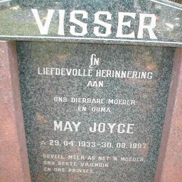 VISSER May Joyce 1933-1997