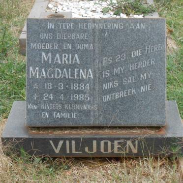 VILJOEN Maria Magdalena 1884-1985